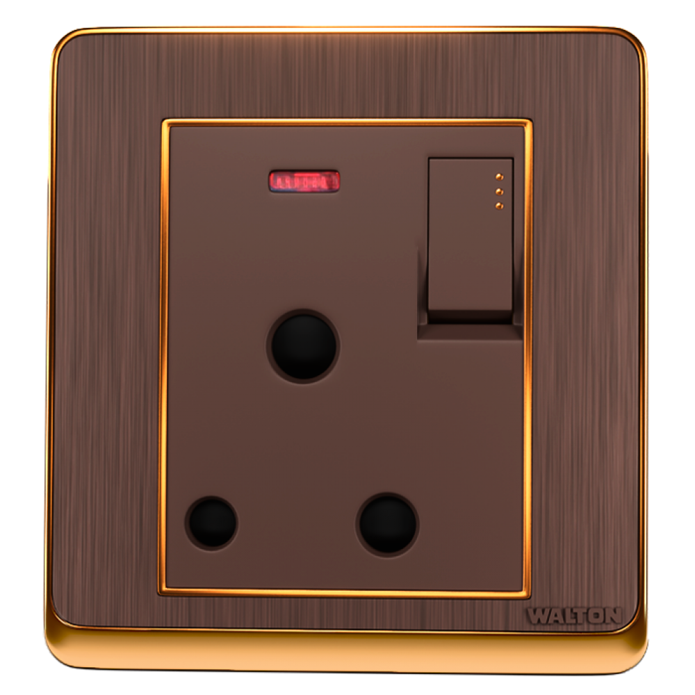 15a 3 pin / AC socket crown series walton