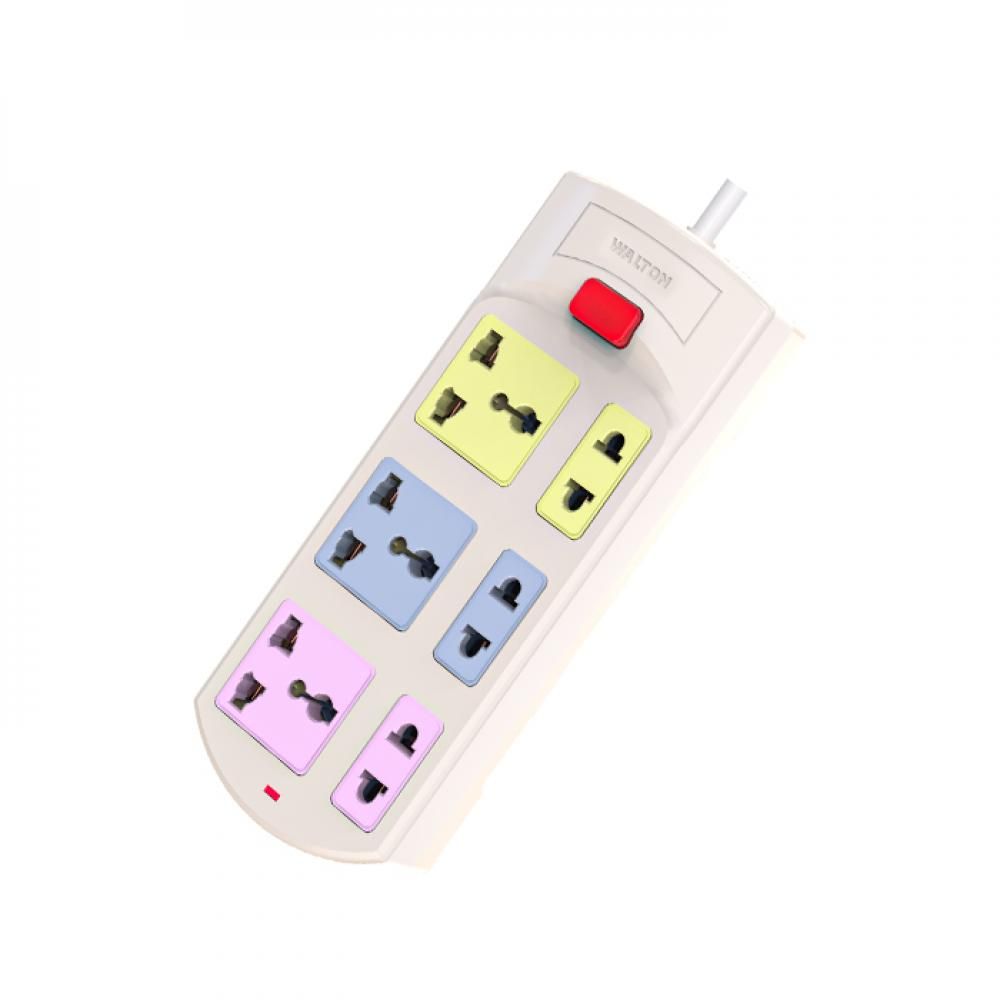 6 Point Extension Socket / Multiplug 1500 Watt