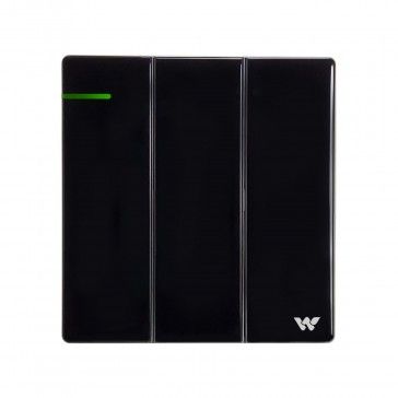 3 gang 1 way switch crystal series walton