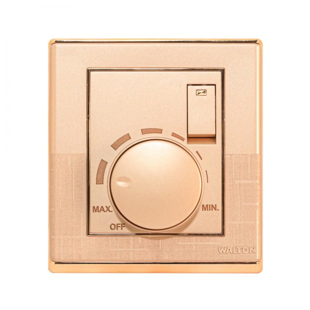 Fan regulator 1 way switch fiona series walton