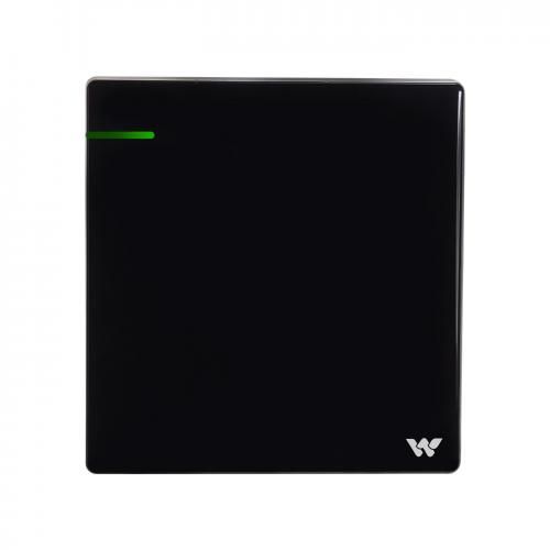 1 gang 1 way switch crystal series walton